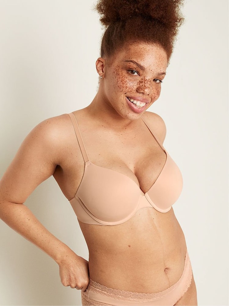Nude champagne - Victoria's Secret PINK beha - Image 1 of 5