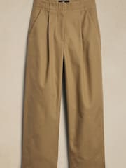 Banana Republic Camel The Barrel-Leg Chinos - Image 3 of 3