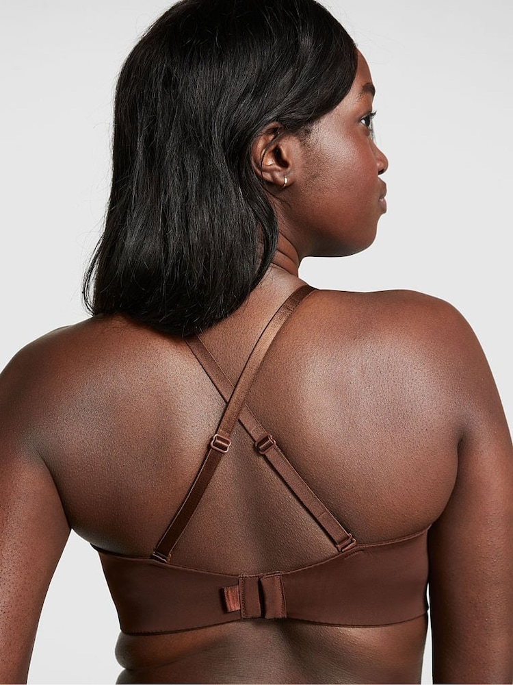 Victoria's Secret PINK Nude Ganache Wear Everywhere Strapless Lightly Lined Bra - Image 2 of 4 Victoria's Secret PINK Nude Ganache Wear Everywhere Strapless Lightly Lined Bra - Image 2 of 4