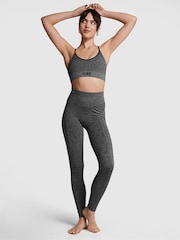 Victoria's Secret PINK Pure Black Marl Logo Legging - Image 3 of 4