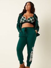 Victoria's Secret PINK Dark Garden With Foil Classic Logo Everyday Lounge Jogger - Image 1 of 4