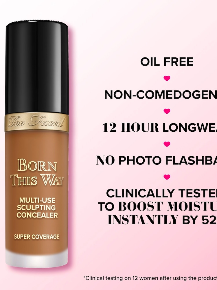 Too Faced Born This Way Super Coverage Multi-Use Concealer 13.5ml - Image 5 of 5