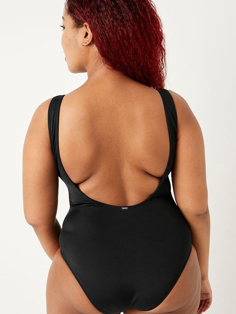 Victoria's Secret PINK Pure Black Swimsuit - Image 2 of 4 Victoria's Secret PINK Pure Black Swimsuit - Image 2 of 4