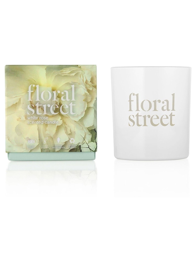 Floral Street White Rose Candle - Image 2 of 5