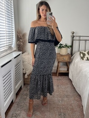 Style Cheat Monochrome Tara Bandeau Dress - Image 1 of 4