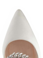 Rainbow Club Ivory Freya Bridal Sparkly Slingback Wedding Shoes - Image 3 of 4