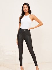 Lipsy, Skinny-Jeans mit hoher Taille - Bild 3 von 4