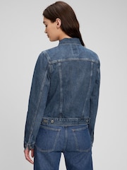 Gap Dark Blue Icon Denim Jacket - Image 2 of 8