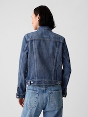 Gap Dark Blue Icon Denim Jacket - Image 5 of 8