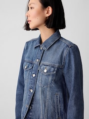 Gap Dark Blue Icon Denim Jacket - Image 7 of 8