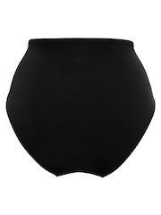 Pour Moi Black High Waisted Santa Cruz Bikini Brief - Image 5 of 5