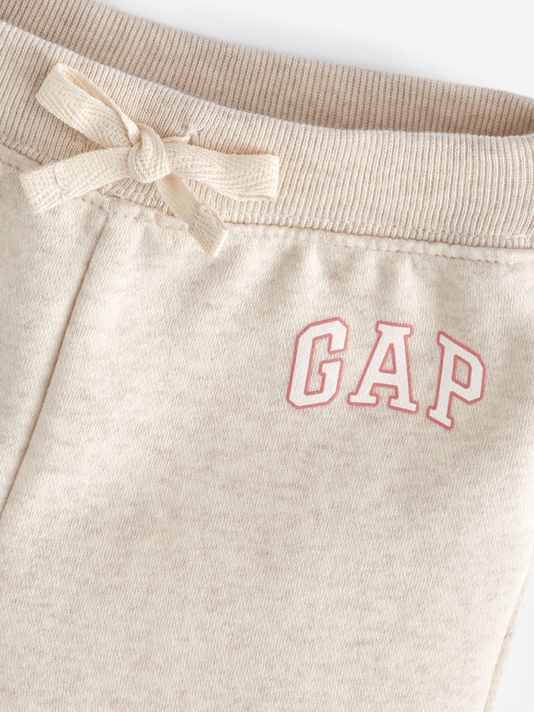Gap Cream Logo Fleece-Lined Joggers (Newborn-5yrs) - Image 3 of 3