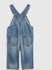Gap Blue Denim Baby Dungarees - Image 2 of 5