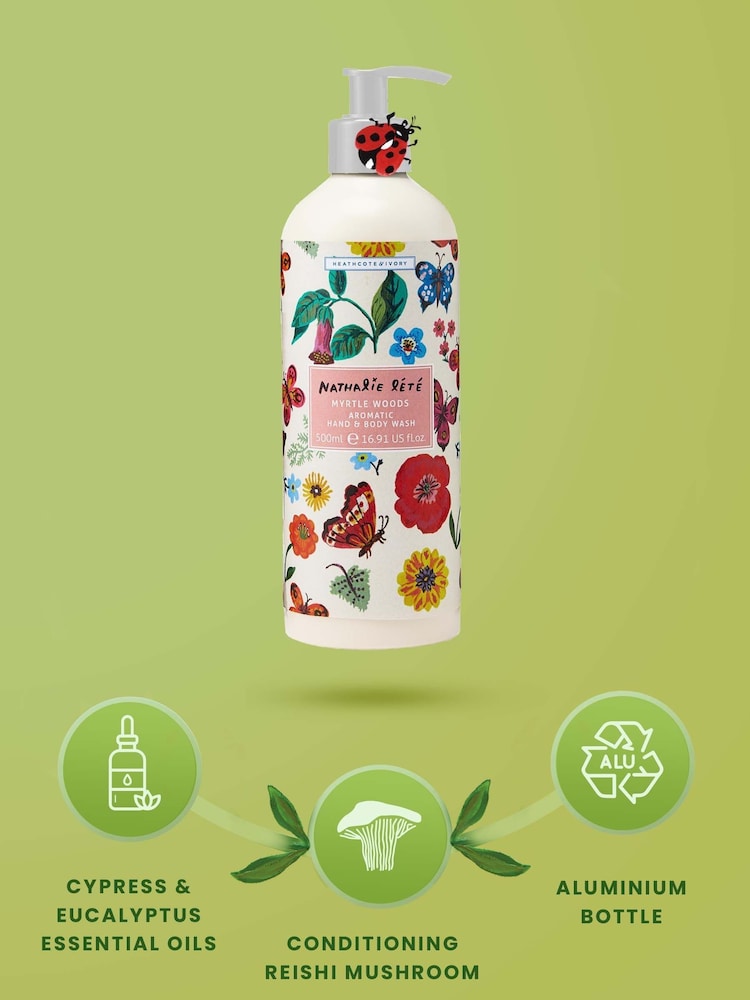 Heathcote & Ivory Hand & Body Wash 500ml - Image 2 of 2