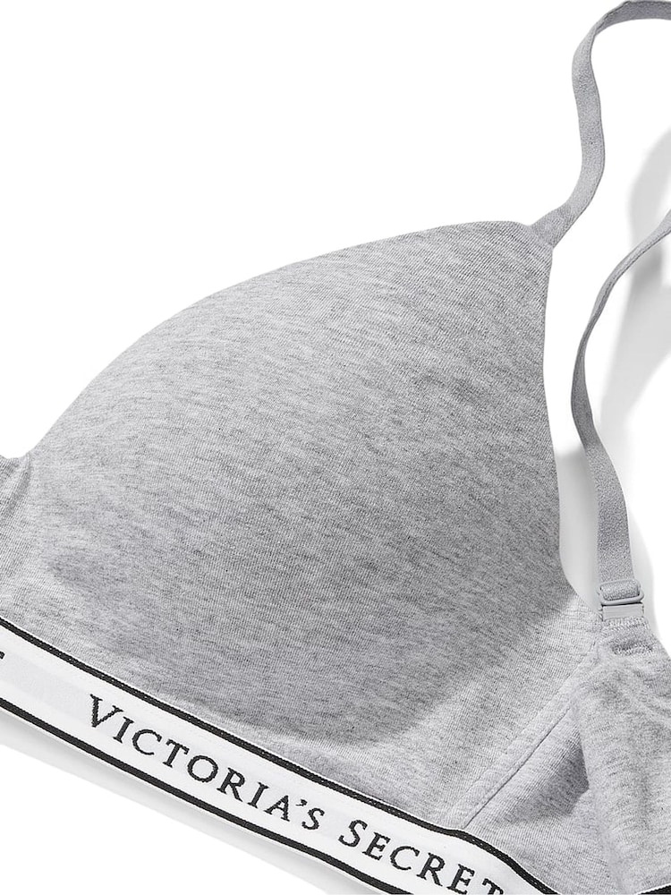 Victoria's Secret Grey Non Wired Lightly Lined Bra - Image 4 of 4