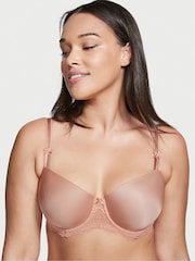 Victoria's Secret Nude Evening Blush Smooth Unlined Balcony Bra - Image 1 of 3