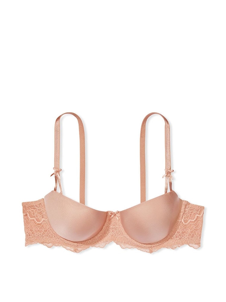 Victoria's Secret Nude Evening Blush Smooth Unlined Balcony Bra - Image 3 of 3 Victoria's Secret Nude Evening Blush Smooth Unlined Balcony Bra - Image 3 of 3