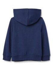 Gap Navy Blue Logo Zip Up Hoodie (Newborn - 7yrs) - Image 2 of 3