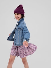 Gap Blue Kids Cotton Icon Denim Jacket (4-13yrs) - Image 1 of 5