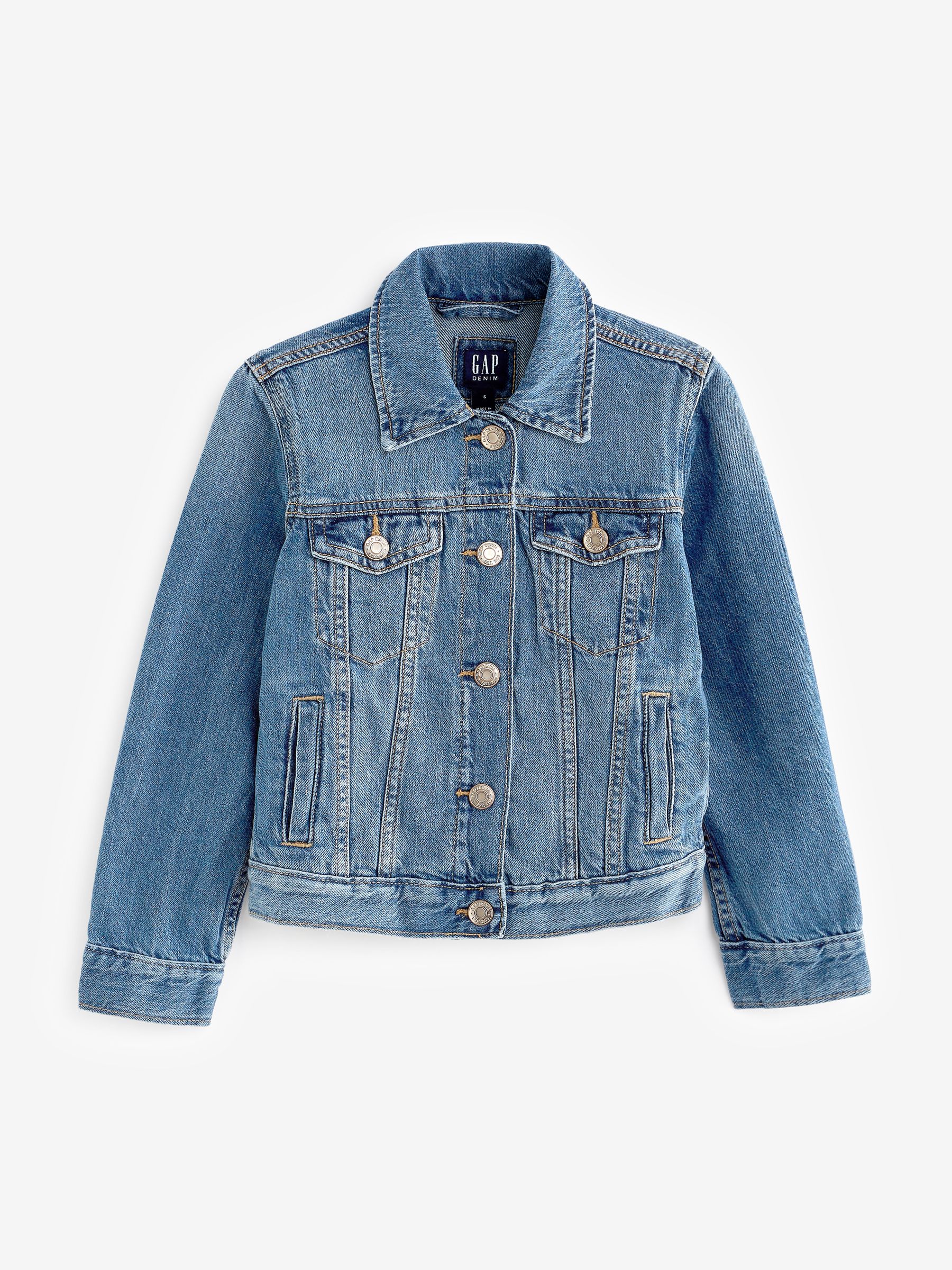 Buy Gap Blue Kids Cotton Icon Denim Jacket 4 13yrs from Next Austria