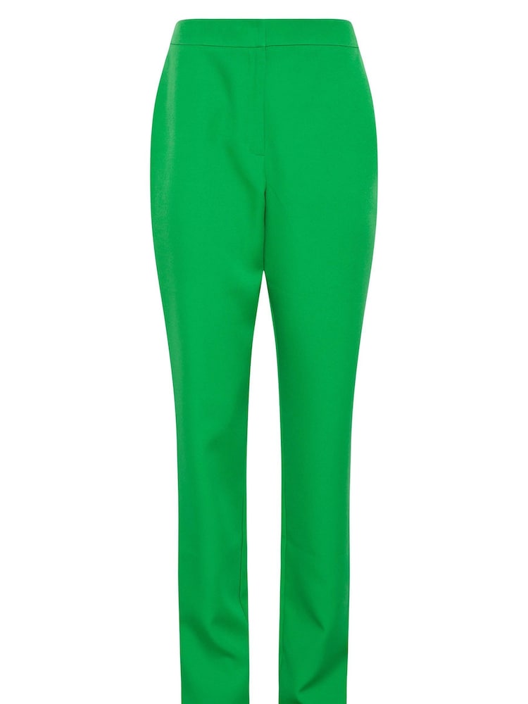 Long Tall Sally Green Scuba Slim Leg Trouser - Image 3 of 3