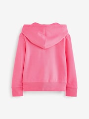 Gap Pink Logo Zip Through Hoodie (4-13yrs) - Image 2 of 3