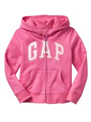 Gap Pink Logo Zip Through Hoodie (4-13yrs) - Image 4 of 4