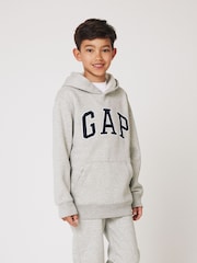 Gap Grey Logo Hoodie (4-13yrs) - Image 1 of 6