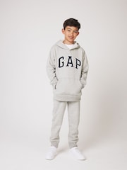 Gap Grey Logo Hoodie (4-13yrs) - Image 2 of 6