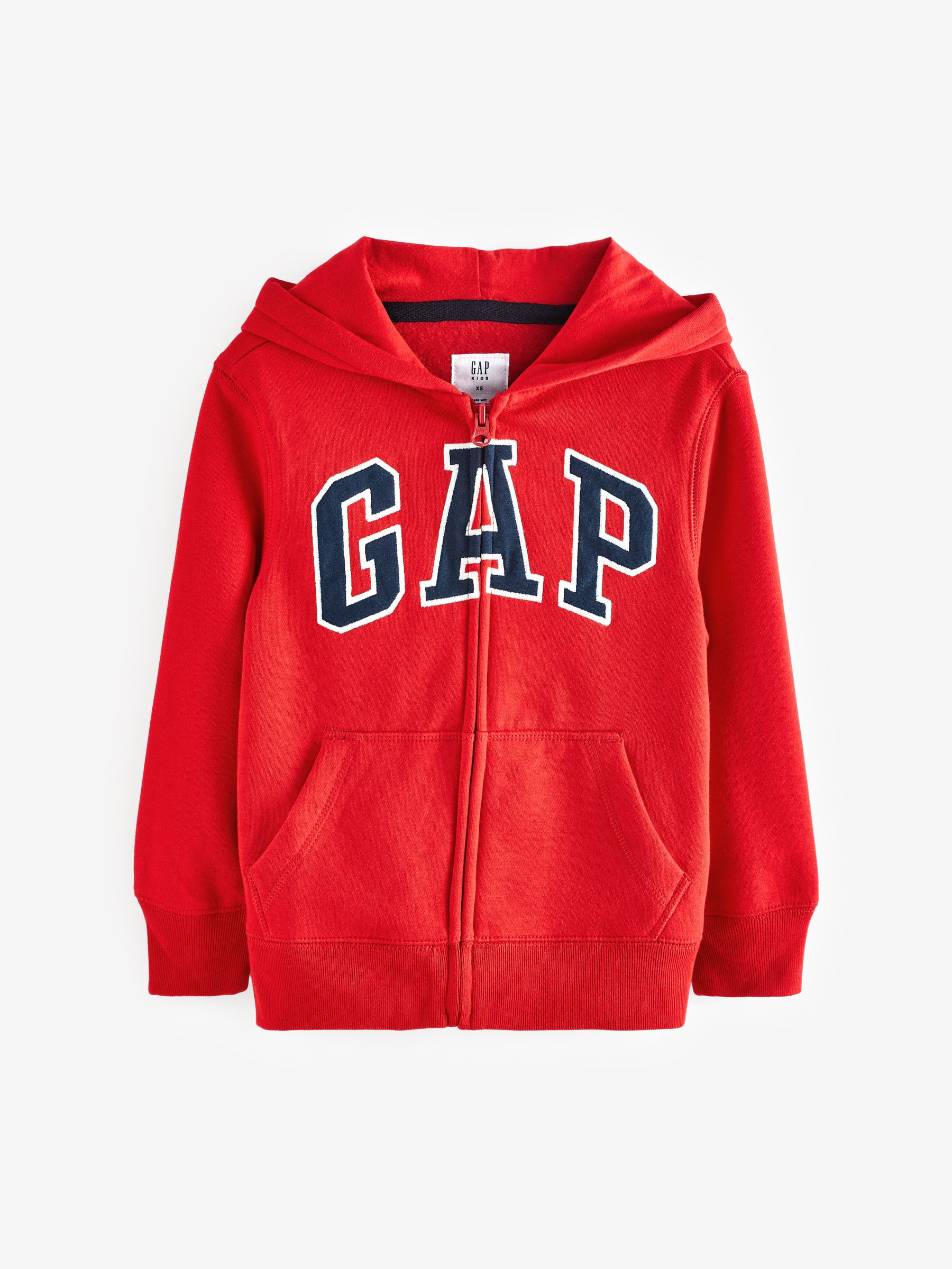 Buy Gap Red Logo Zip Up Hoodie (4-13yrs) from the Next UK online shop