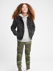 Gap Green Camo Logo Pull On Joggers (4-13yrs) - Image 1 of 4