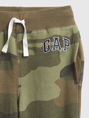 Gap Green Camo Logo Pull On Joggers (4-13yrs) - Image 4 of 4