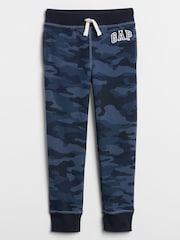 Gap Blue Camo Logo Cuffed Joggers (4-13yrs) - Image 1 of 1
