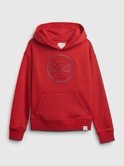 Gap Red Marvel Graphic Hoodie (4-13yrs) - Image 1 of 1