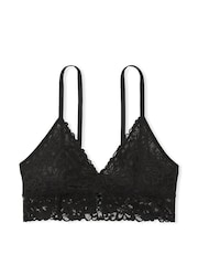 Victoria's Secret Black Lace Unlined Bralette - Image 4 of 4