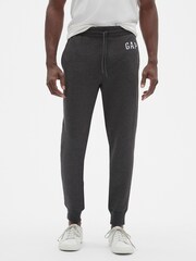 Gap Grey Logo Fleece Joggers - Image 1 of 1