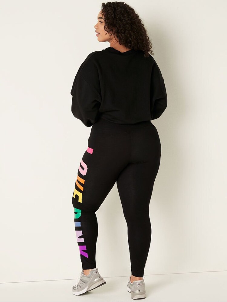 Victoria's Secret PINK Cotton High Waist Full Length Legging - Image 2 of 4