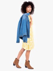 Brakeburn Yellow Ayla Wrap Dress - Image 3 of 4