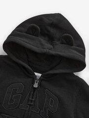 Gap Black Logo Zip Up Hoodie (Newborn - 5yrs) - Image 2 of 3