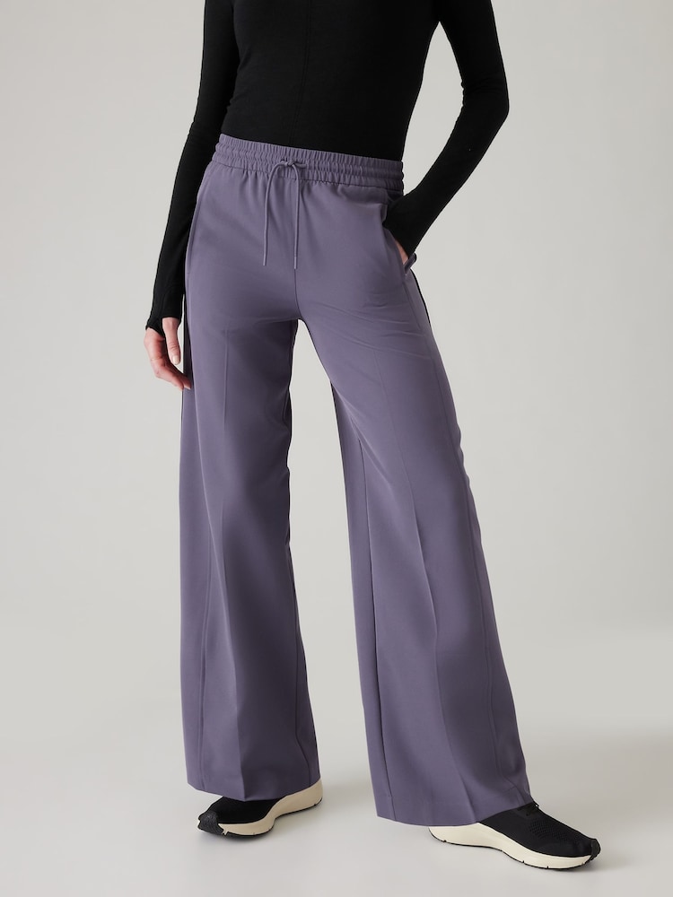 Athleta Purple Stride Trousers - Image 1 of 5 Athleta Purple Stride Trousers - Image 1 of 5