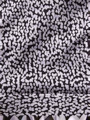 Athleta Black/White A-C Cup Ultimate Medium Impact Sports Bra - Image 3 of 3