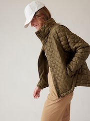 Athleta Green Whisper Featherless Jacket - Image 5 of 5