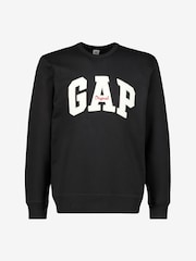 Gap Black Original Logo Crew Neck Jumper - Image 5 of 5