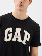 Gap Black Logo Short Sleeve Crew Neck T Shirt - Image 7 of 8