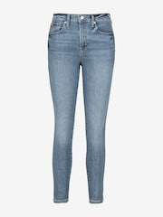 Gap Light Indigo Blue High Waisted Stretch True Skinny Jeans - Image 5 of 6