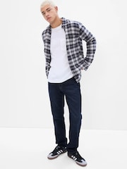 Gap Dark Wash Blue Straight Fit Stretch Jeans - Image 1 of 4