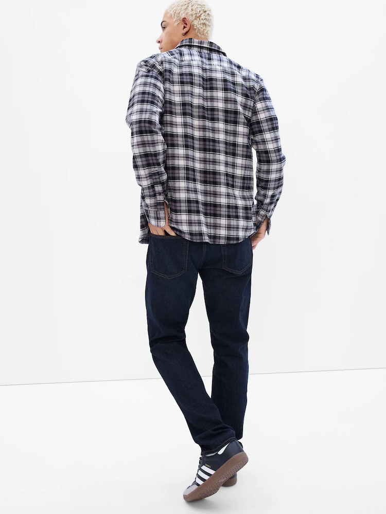 Gap Dark Wash Blue Straight Fit Stretch Jeans - Image 2 of 4