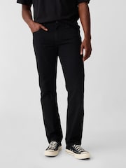 Gap Black Straight Fit Stretch Jeans - Image 2 of 6