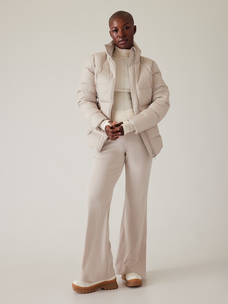 Athleta White Ascent Seamless Turtleneck T-Shirt - Image 9 of 9