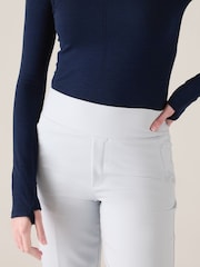 Athleta Navy Blue Ascent Seamless Top - Image 9 of 9